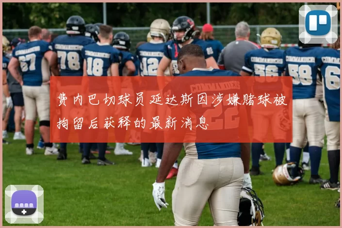 费内巴切球员延达斯因涉嫌赌球被拘留后获释的最新消息