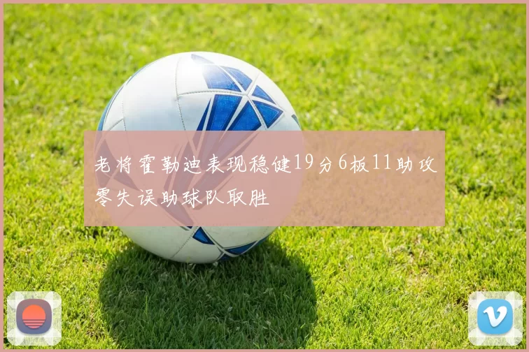 老将霍勒迪表现稳健19分6板11助攻零失误助球队取胜